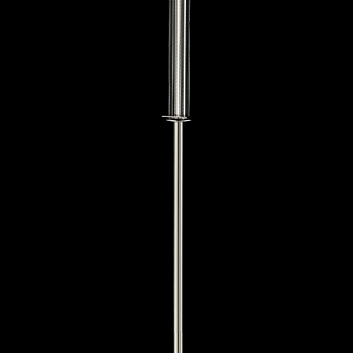 Торшер Crystal Lux NICOLAS PT1 NICKEL/WHITE